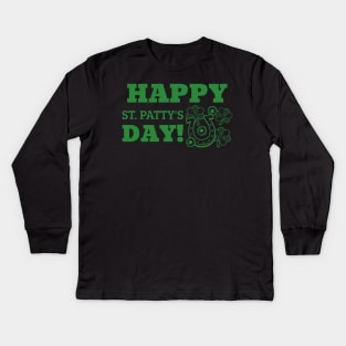 Happy st patricks day Kids Long Sleeve T-Shirt